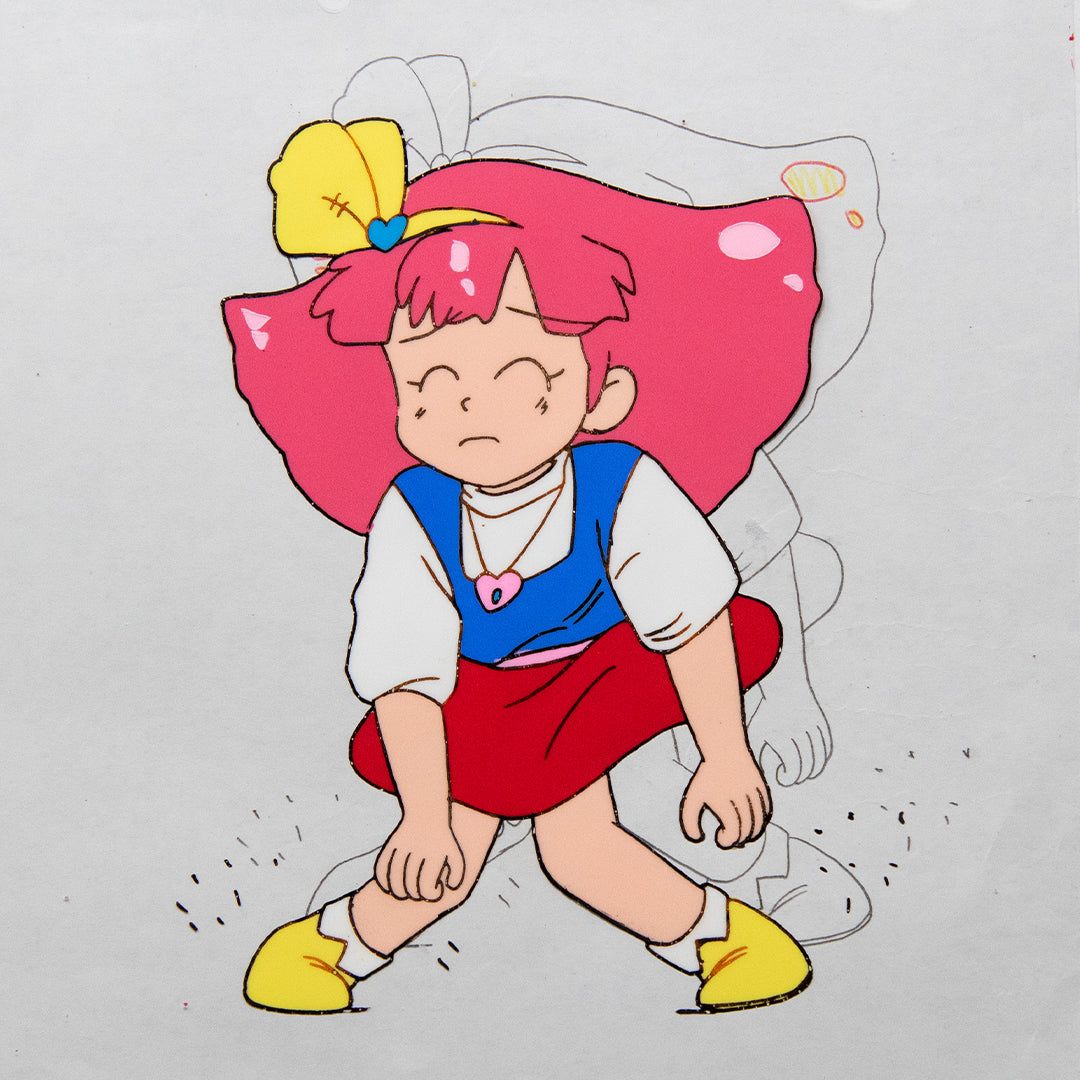 Magical Princess Minky Momo – Gigi Tired – original animation production artwork