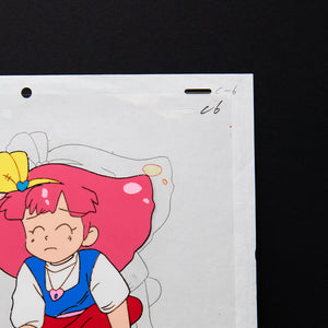 Magical Princess Minky Momo - Tired - Production Cel + Douga stuck