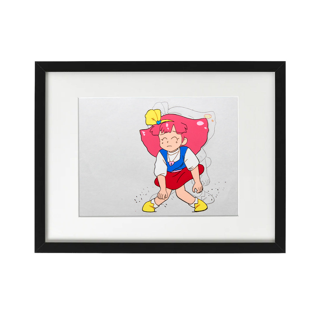 Magical Princess Minky Momo – Gigi Tired – original animation production artwork – detail 4