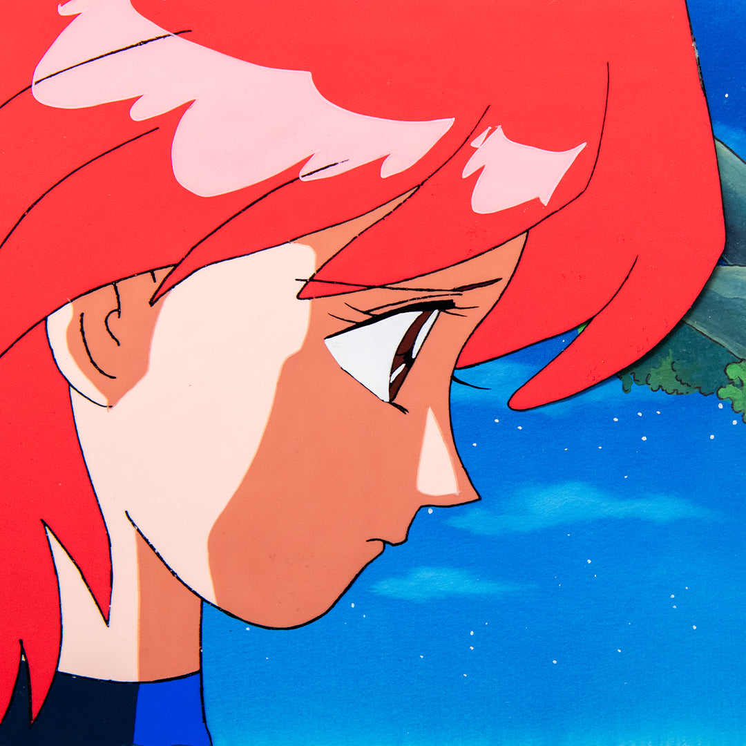 Magical Princess Minky Momo – Gigi Profile – original animation production artwork – detail 3