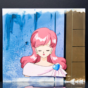 Magical Princess Minky Momo - Gigi Stunning - Production Cel + Douga + Original Background