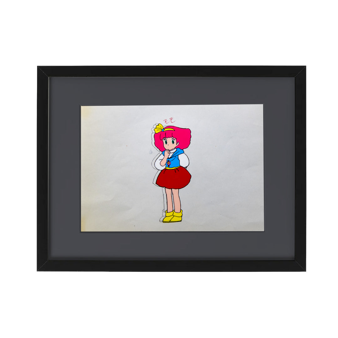 Magical Princess Minky Momo – Gigi Wondering – original animation production artwork – detail 3