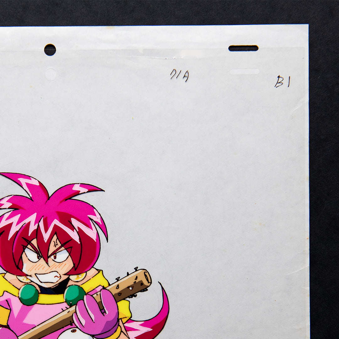 NG Knight Ramune & 40 – Princess Milk Angry – original animation production artwork – detail 2