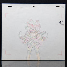 Load image into Gallery viewer, NG Knight Ramune &amp; 40 - Princess Milk Angry - Original Production Cel Anime + Douga Stuck