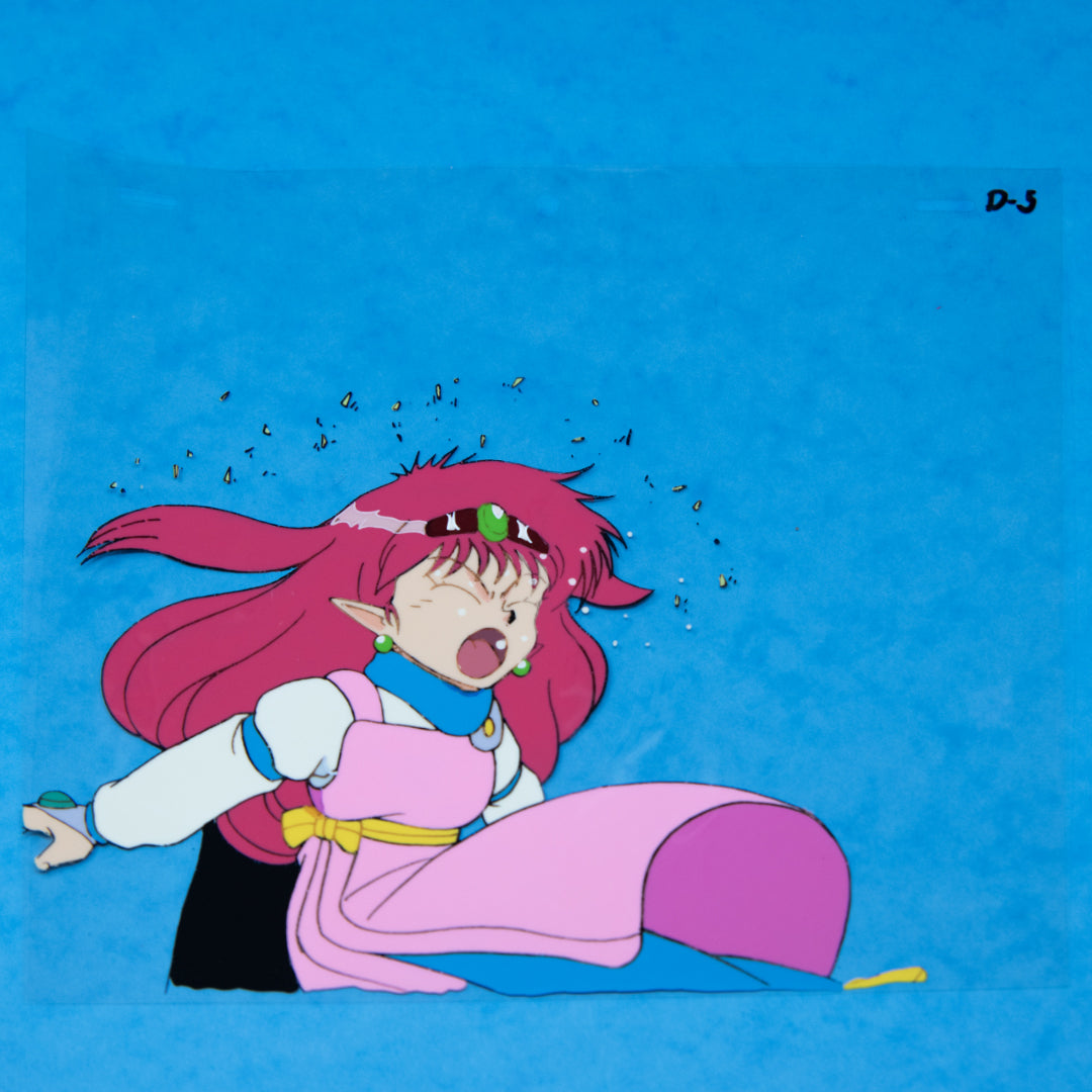 NG Knight Ramune & 40 – Princess Milk Sneezing – original animation production artwork – detail 3