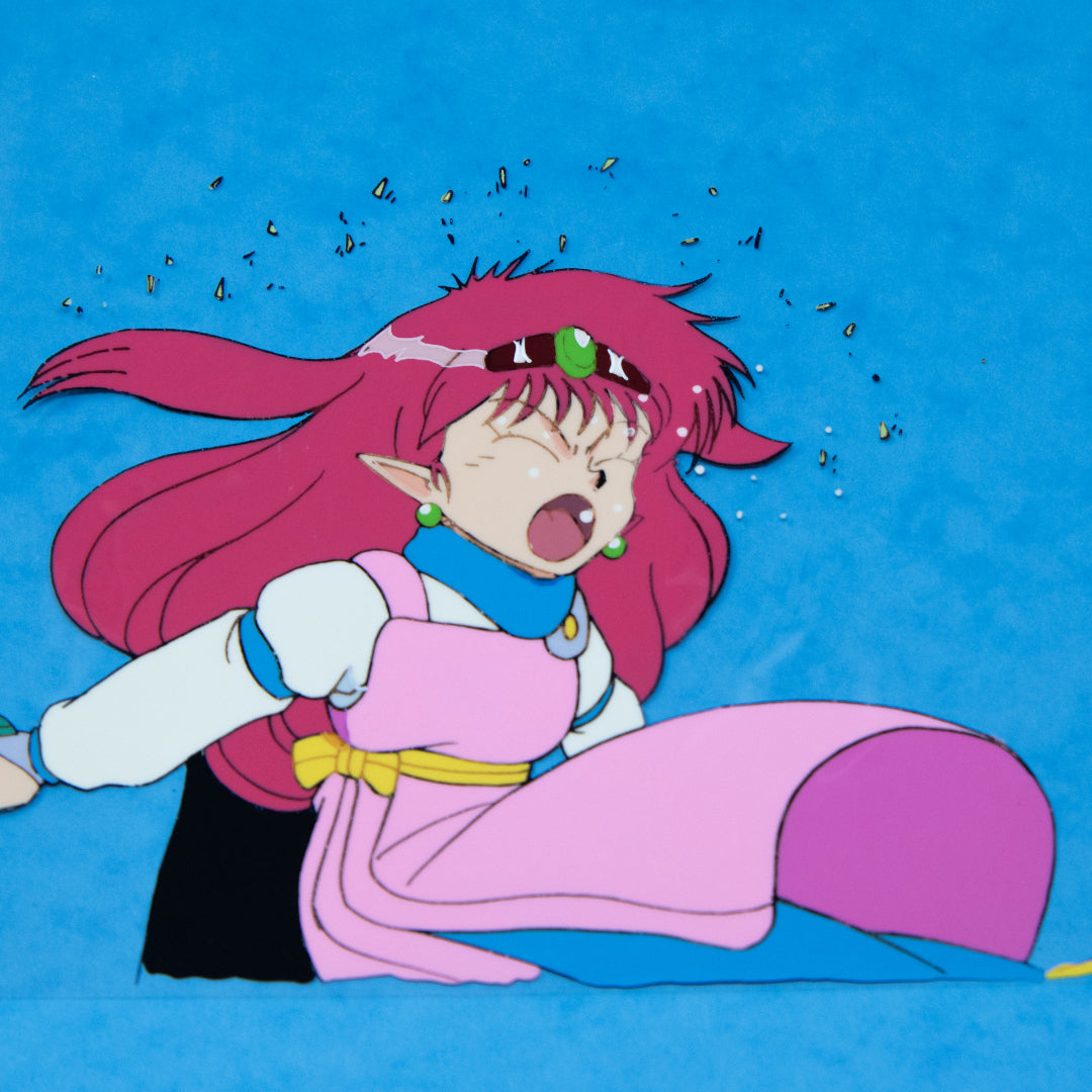 NG Knight Ramune & 40 - Princess Milk Sneezing - Original Production Cel + Douga Anime