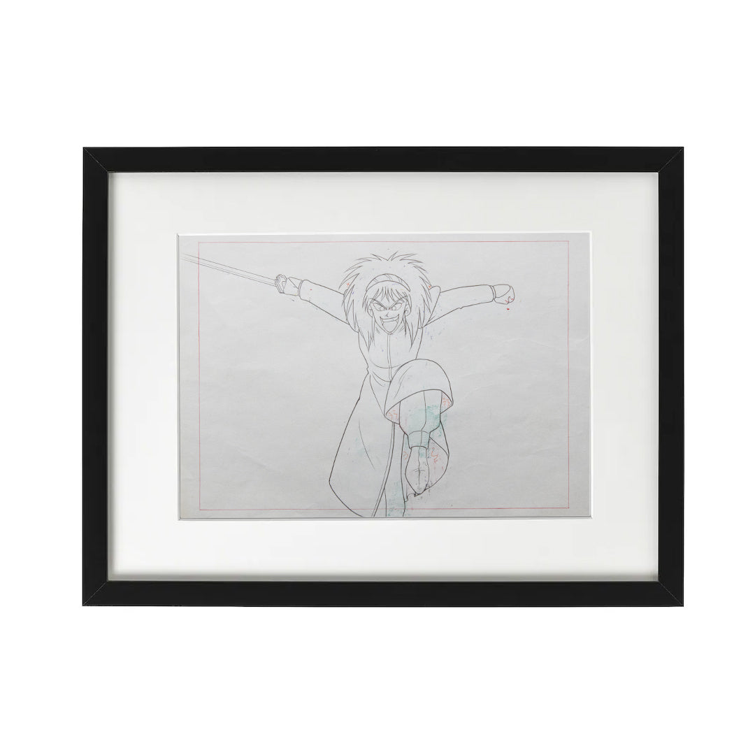 NG Knight Ramune & 40 – Princess Milk Angry – original animation production artwork – detail 4