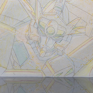 Getter Robo G - Golden Mecha - Original Production Cel + Douga Anime