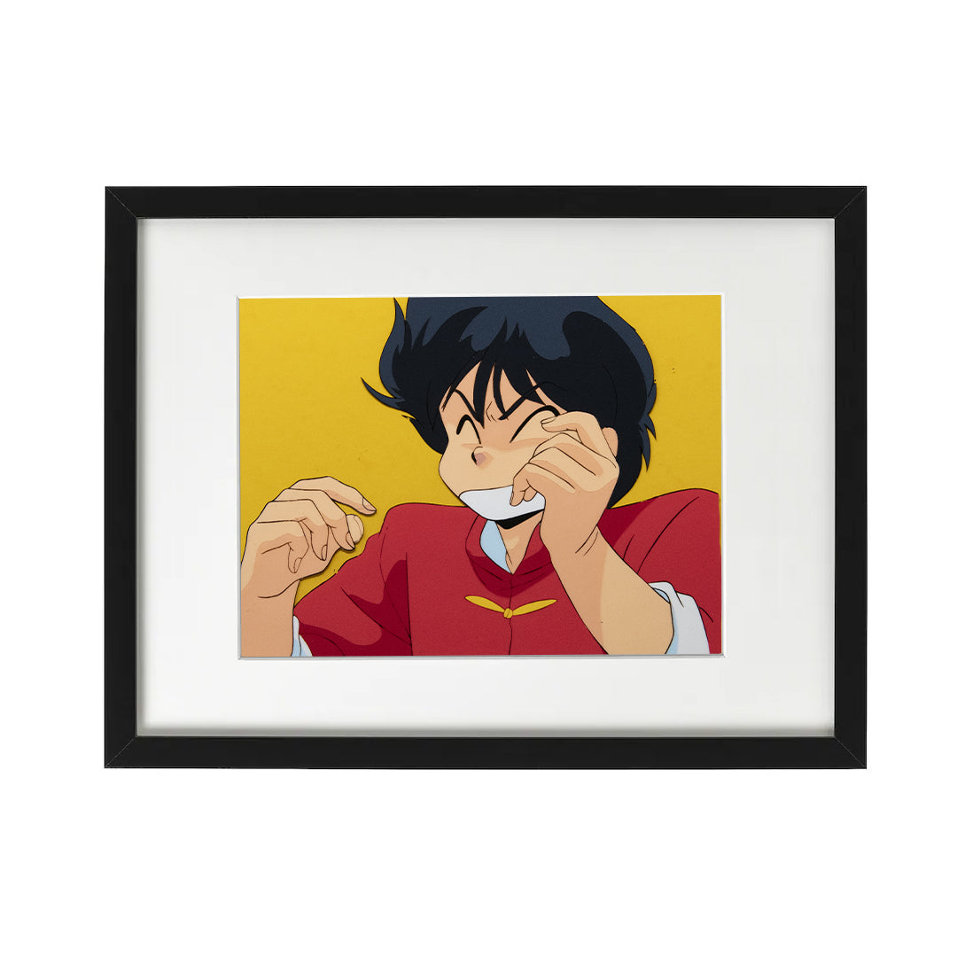 Ranma 1/2 - Ranma Saotome - Rumiko Takahashi - Original Hand Painted Production cel + Douga