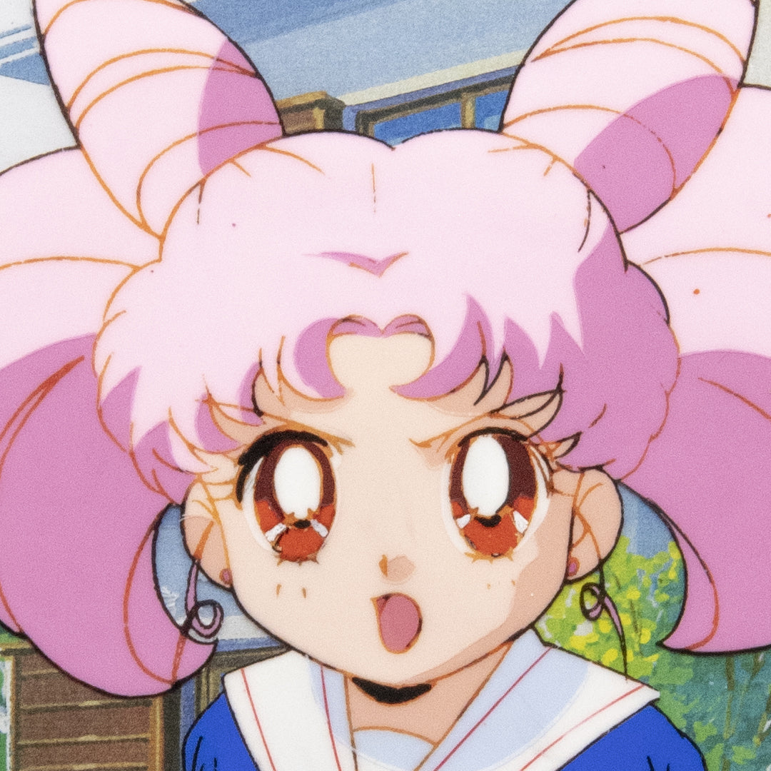 Sailor Moon – Sailor Chibi Moon – original animation production artwork – detail 4