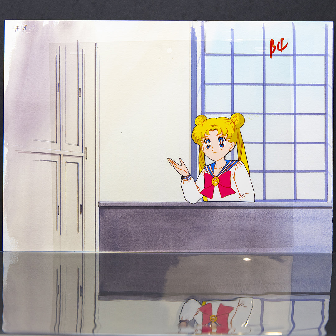 Sailor Moon – Usagi Tsukino / Princess Serenity – original animation production artwork – detail 3