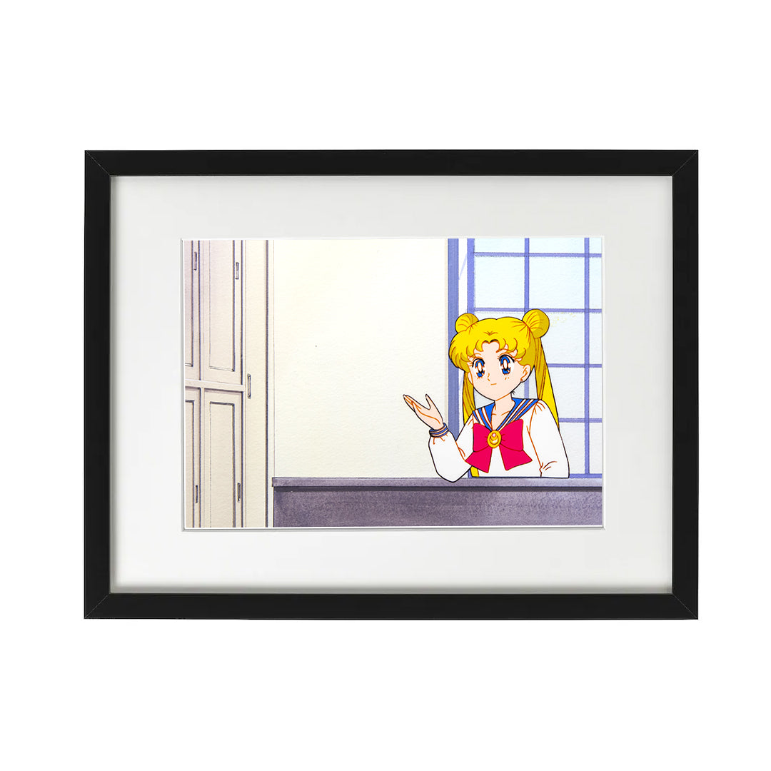 Sailor Moon – Usagi Tsukino / Princess Serenity – original animation production artwork – detail 7