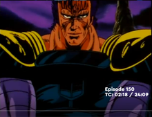 Load image into Gallery viewer, Fist of the North Star - Hokuto No Ken - Kaioh Impressive - Original Anime Production Cel and Douga Attached