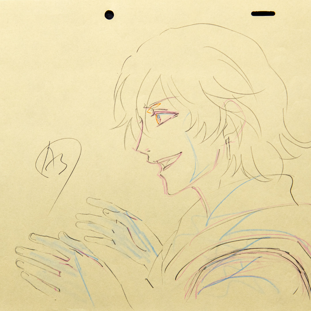 Tokyo Ghoul – Ayato Kirishima – original animation production artwork – detail 5