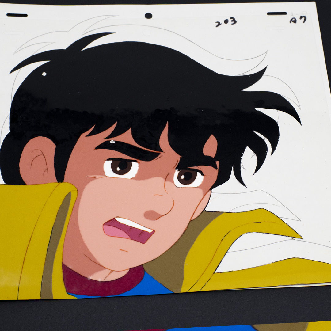 Tetsujin 28-go (Gigantor) – Original Hand-Painted Production Cel (1980–1981) – original animation production artwork