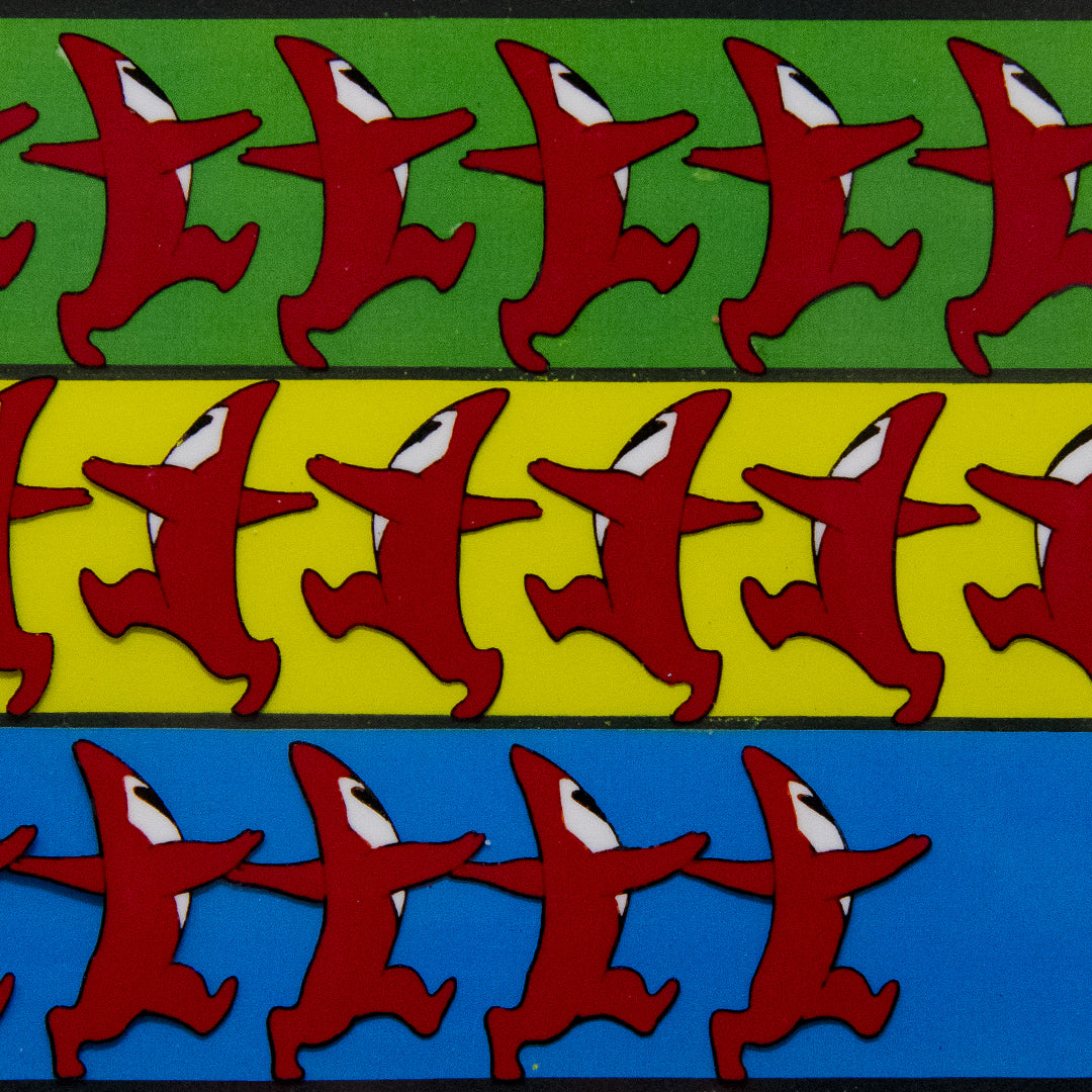 YAT Untroubled Space Tours – Opening Sequence – original animation production artwork – detail 2