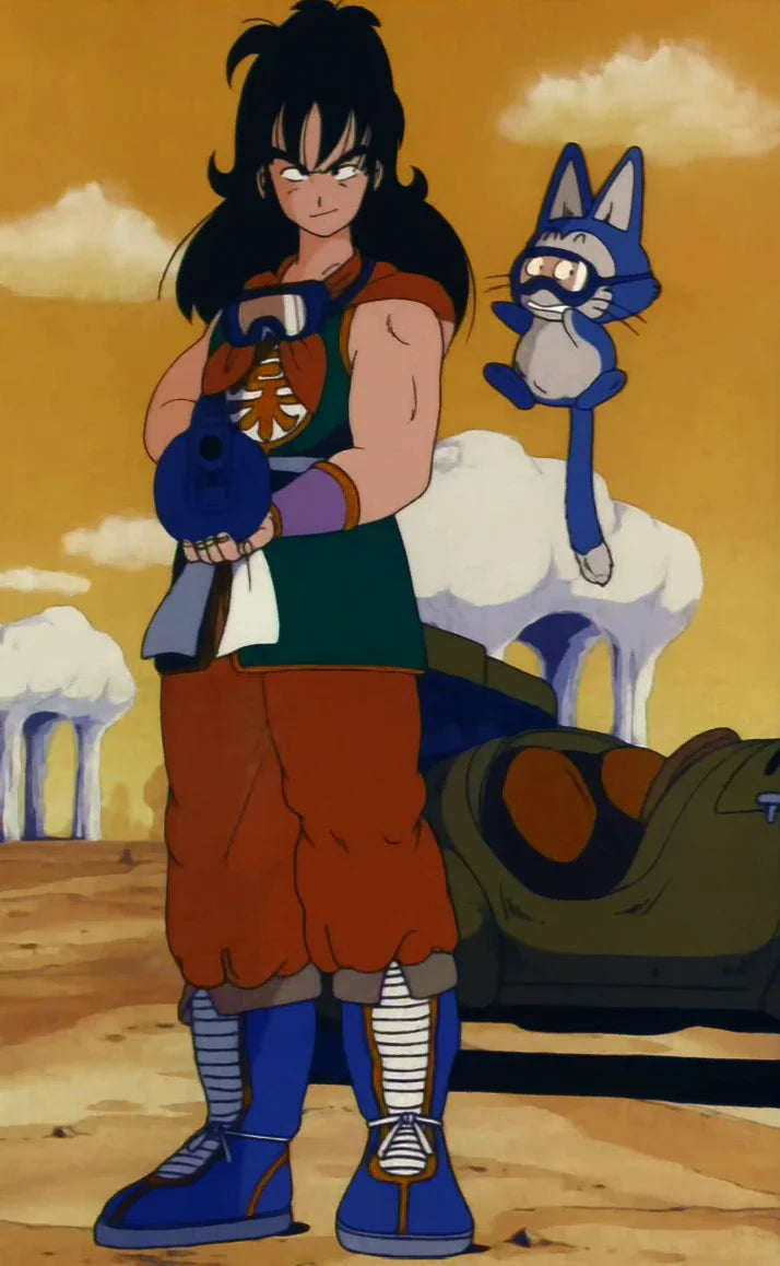 Dragon Ball Z – Yamcha – original animation production artwork – detail 5