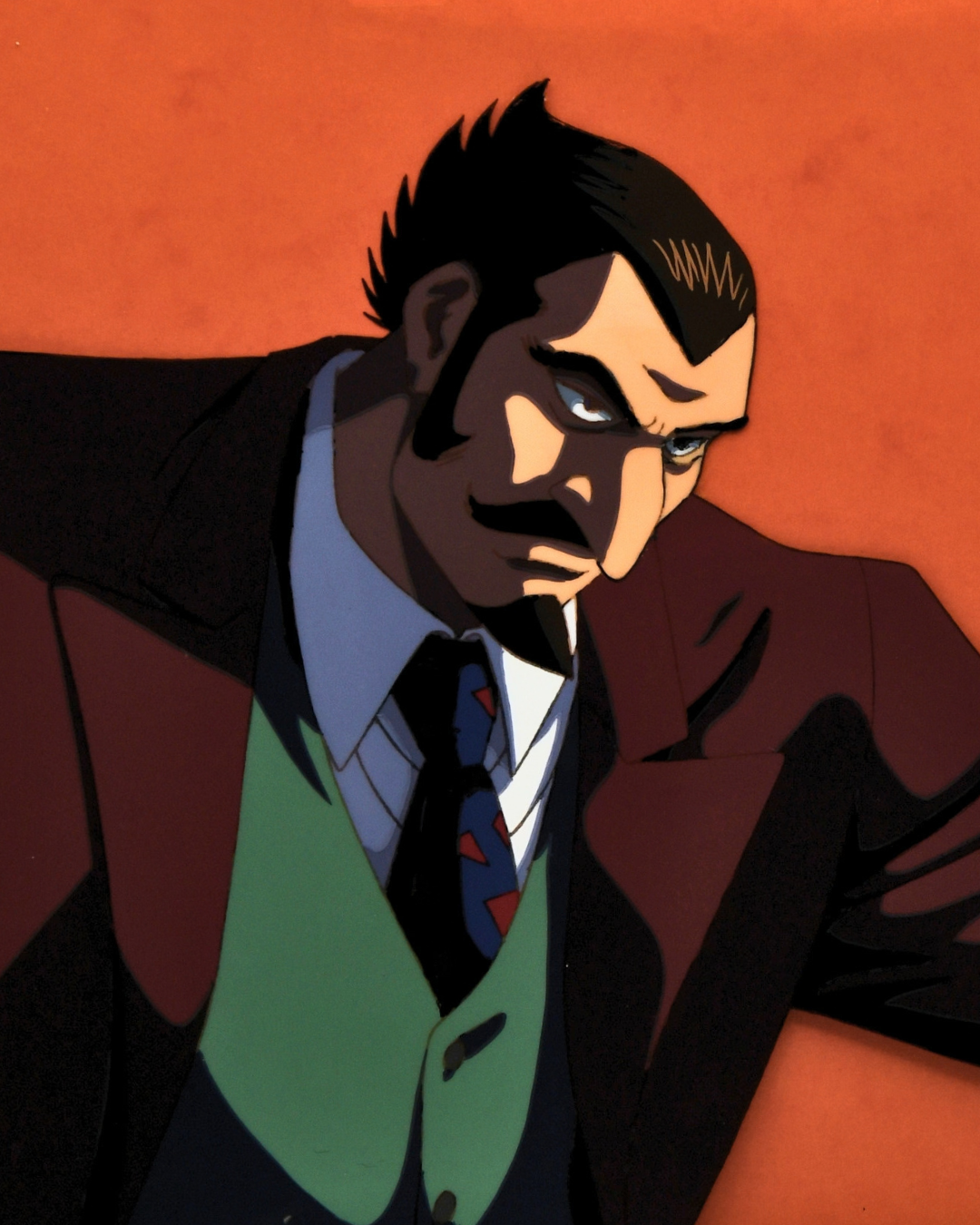 Chairman Brane original hand-painted production cel from Black Jack: The Movie 1996