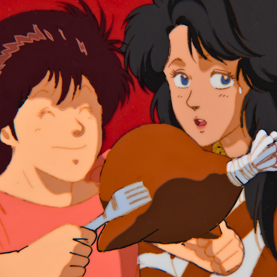 City Hunter Kaori production cel
