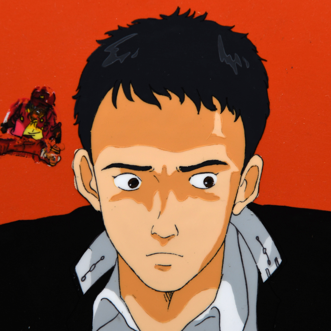 Harmagedon Genma Taisen Jo Azuma and Sonny Lynx original production cel