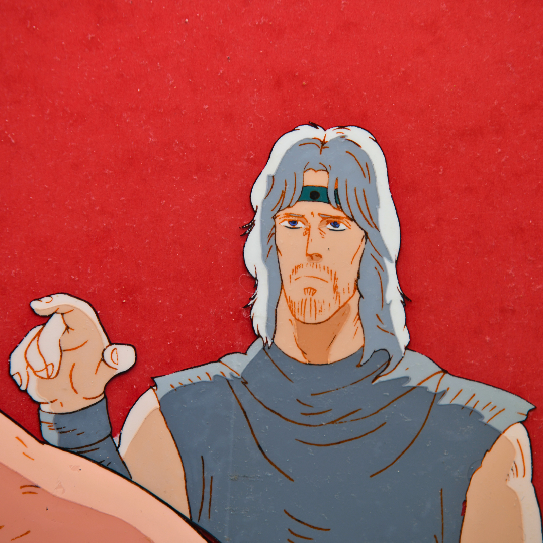 Toki close-up from original Fist of the North Star production cel