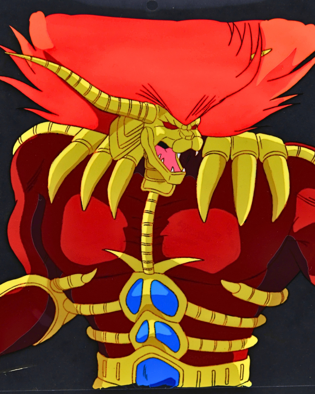 Bio Armor Liger original animation cel close-up from Jūshin Liger