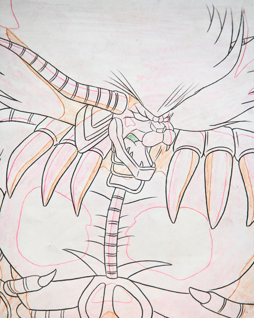 Bio Armor Liger original production douga detail, Jūshin Liger