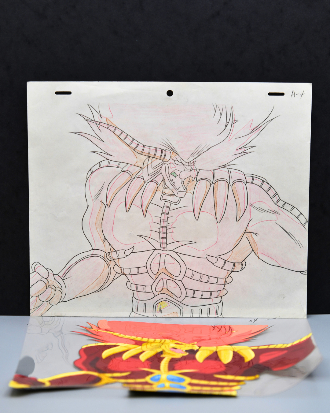 Bio Armor Liger matching original production douga from Jūshin Liger, full sheet