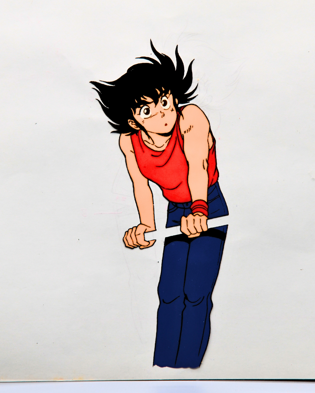 Ken Taiga original production cel from Jūshin Liger