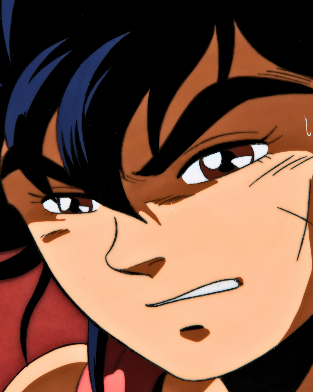 Jūshin Liger Ken Taiga original production cel with matching douga