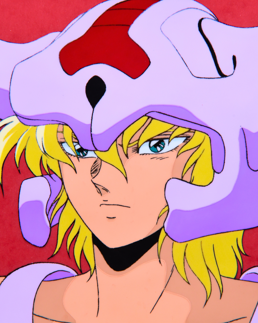 Jūshin Liger Ryu Dolk bio armor original production cel close-up