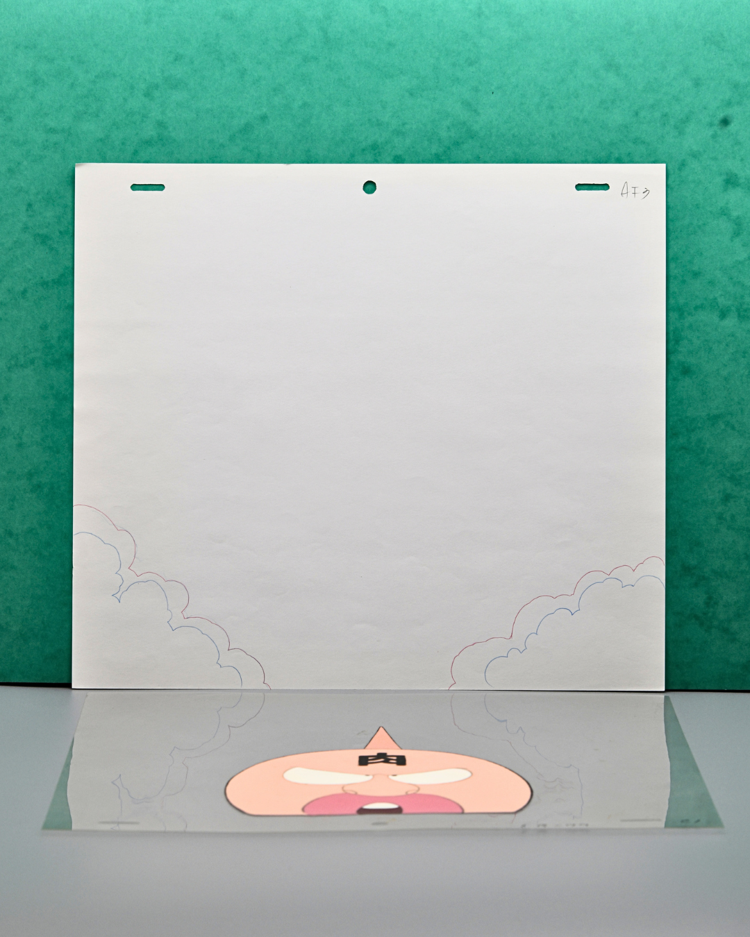 Original Kinnikuman Suguru Kinniku production cel and drawing photograph 4