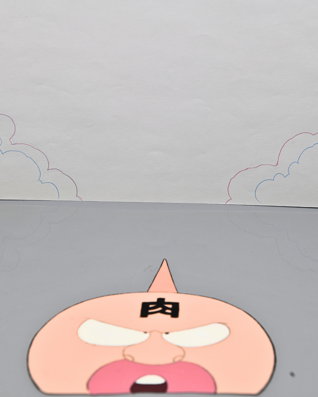 Original Kinnikuman Suguru Kinniku production cel and drawing photograph 5