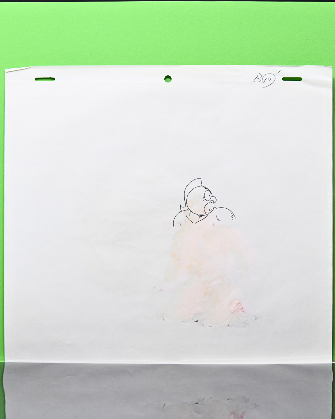 Kinnikuman matching original production douga drawing B10