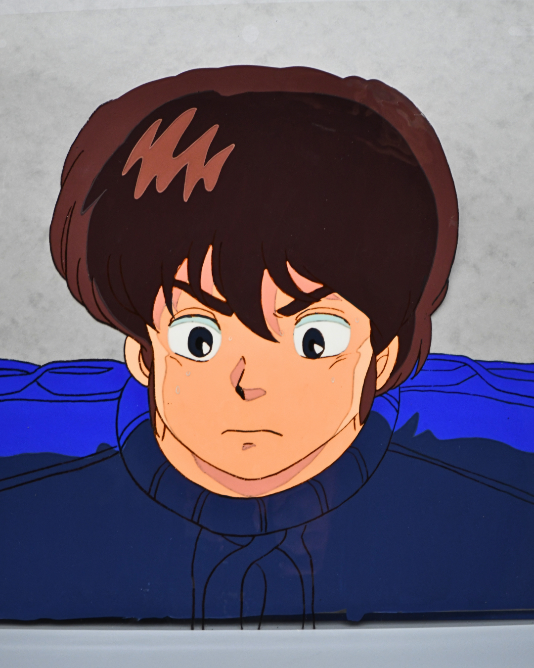 Maison Ikkoku Yusaku Godai original production cel portrait
