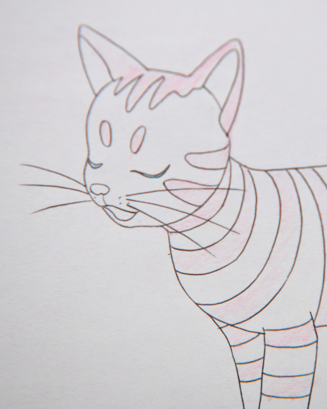 Cat matching douga close-up from My Father’s Dragon 1997 theatrical anime