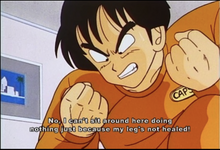 Load image into Gallery viewer, Dragon Ball Z - Yamcha  - Akira Toriyama - Original Hand Painted Production cel + Douga