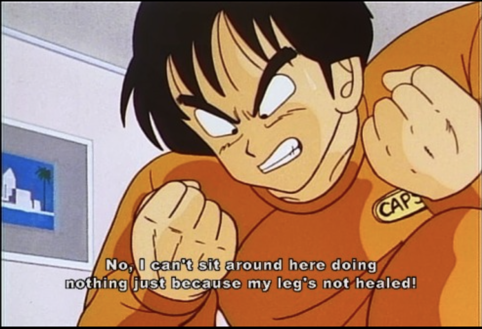 Dragon Ball Z – Yamcha – original animation production artwork – detail 6