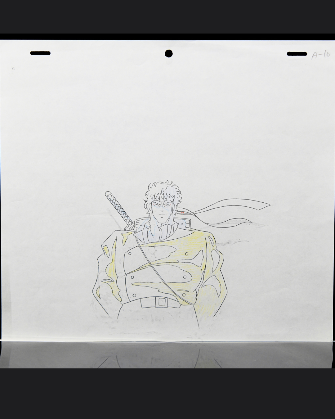 Momotaro Tsurugi original production douga from Sakigake!! Otokojuku, full view