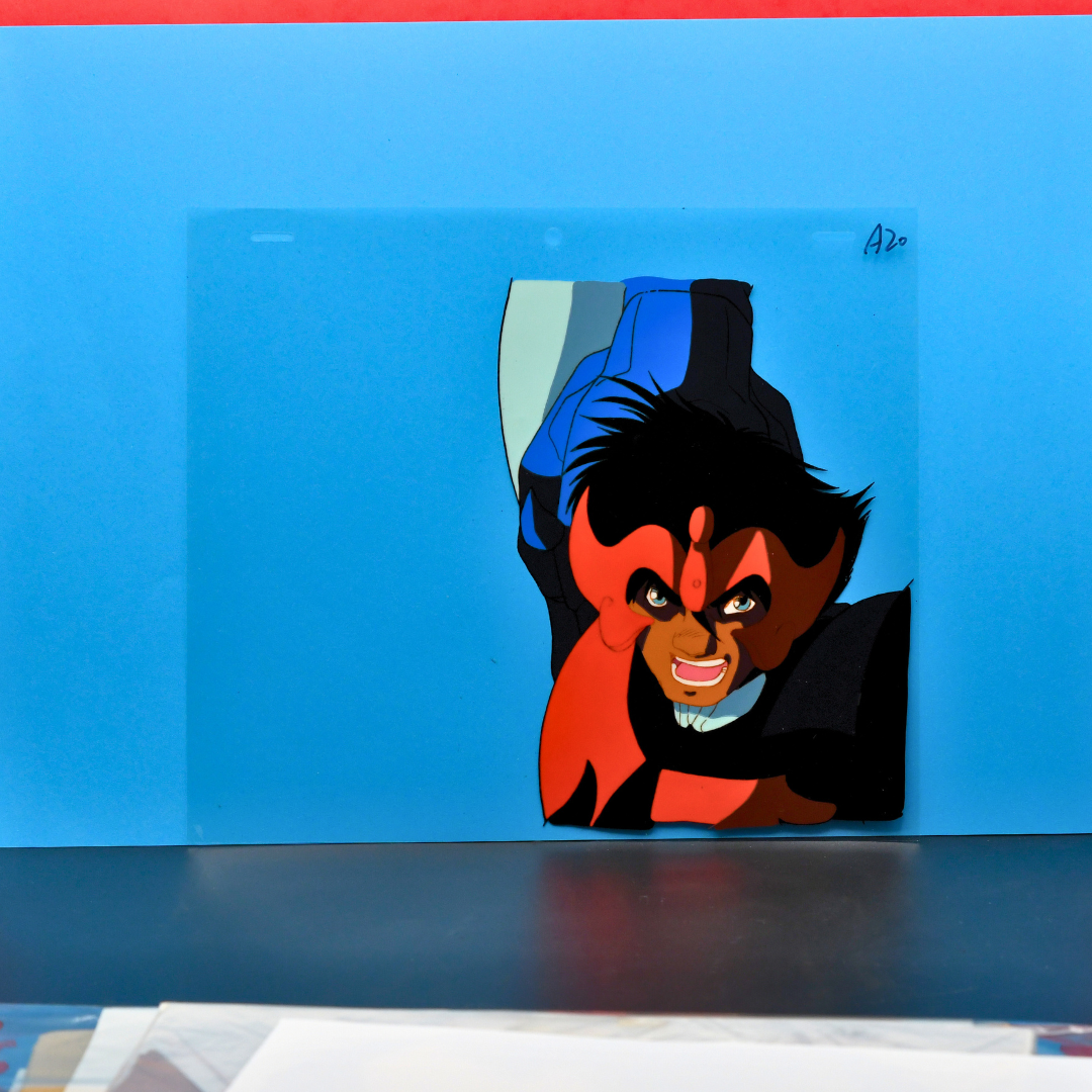 Shurato Dan King Hiba original production cel from Shurato The Legend of the Heavenly Sphere