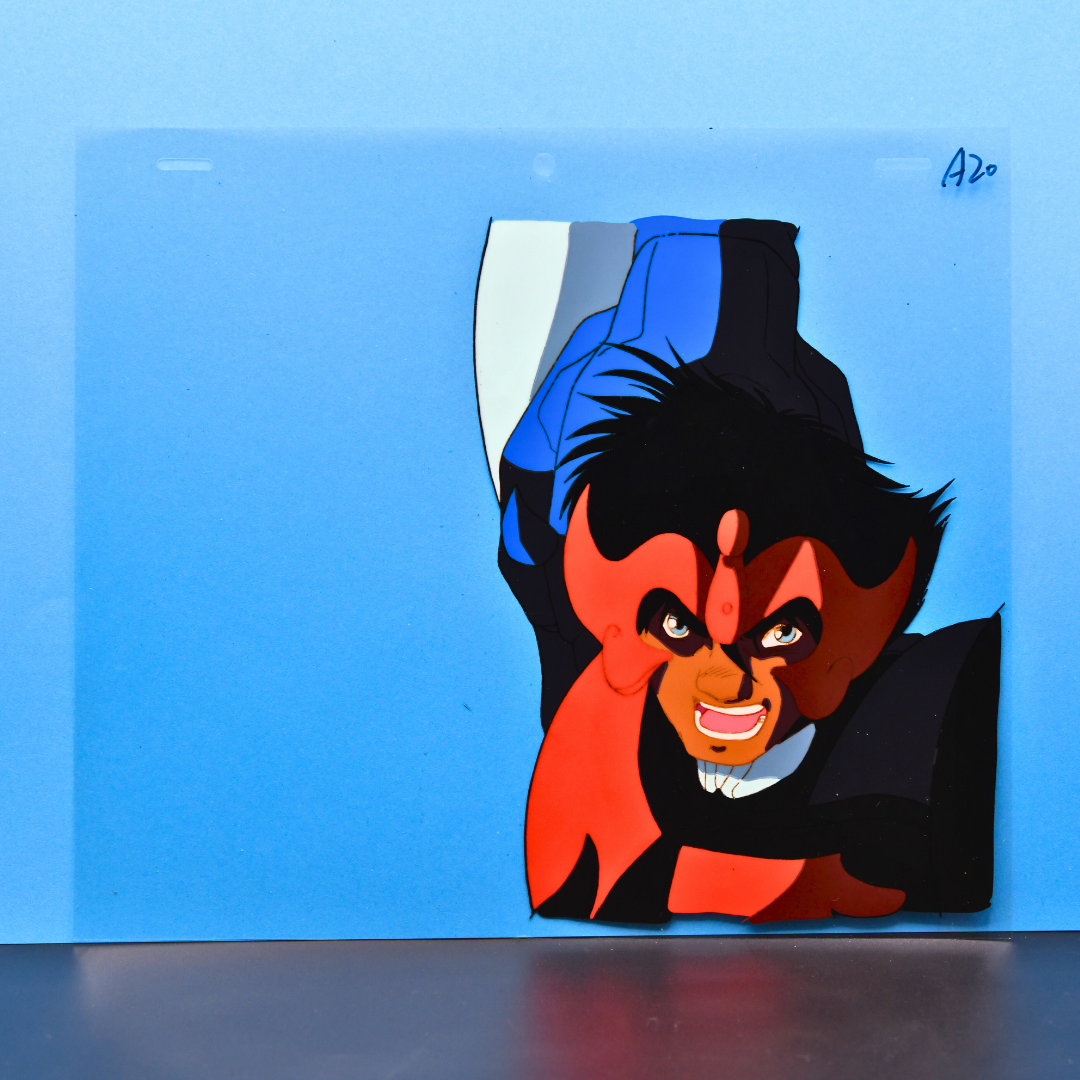 Full sheet Dan King Hiba original production cel marked A20 from Shurato