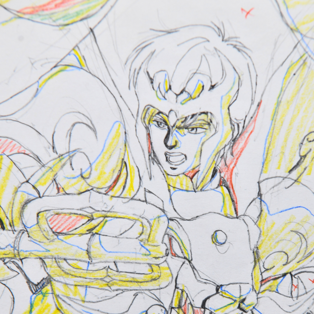 Shurato original Japanese animation production art