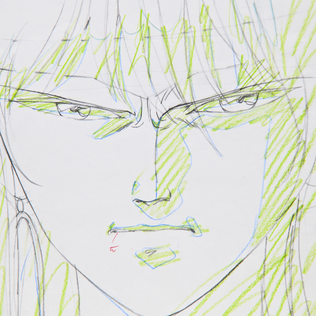 Gai Kuroki dramatic original production genga drawing from Shurato