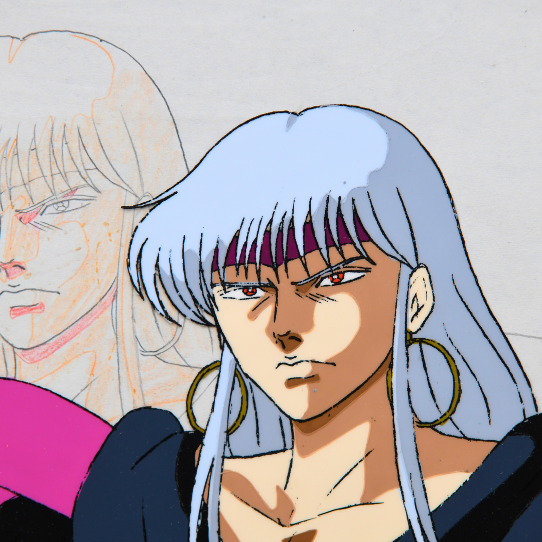 Shurato Gai Kuroki matching douga behind original production cel