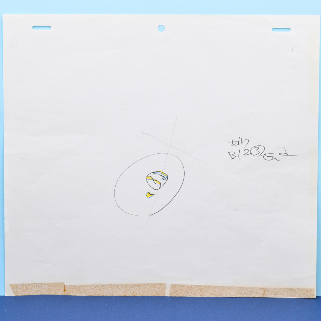 Shurato Hidaka original animation production drawing detail from Shurato