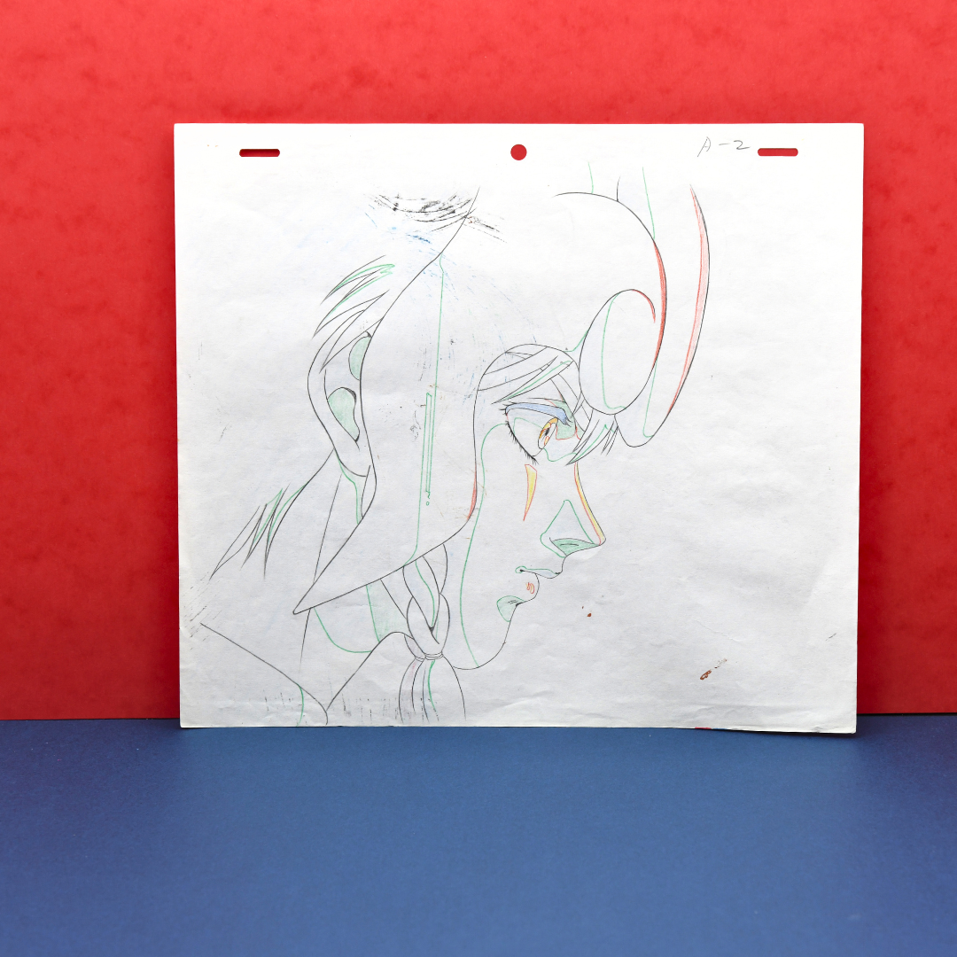Shurato Hidaka original production douga profile drawing from Shurato