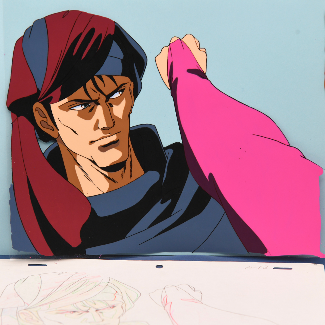 Shurato Hindra original production cel close-up