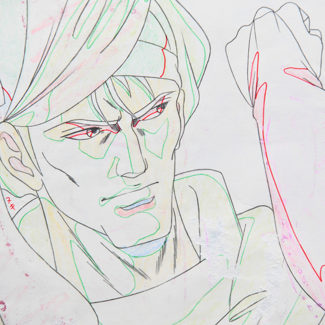 Shurato Hindra original production douga drawing