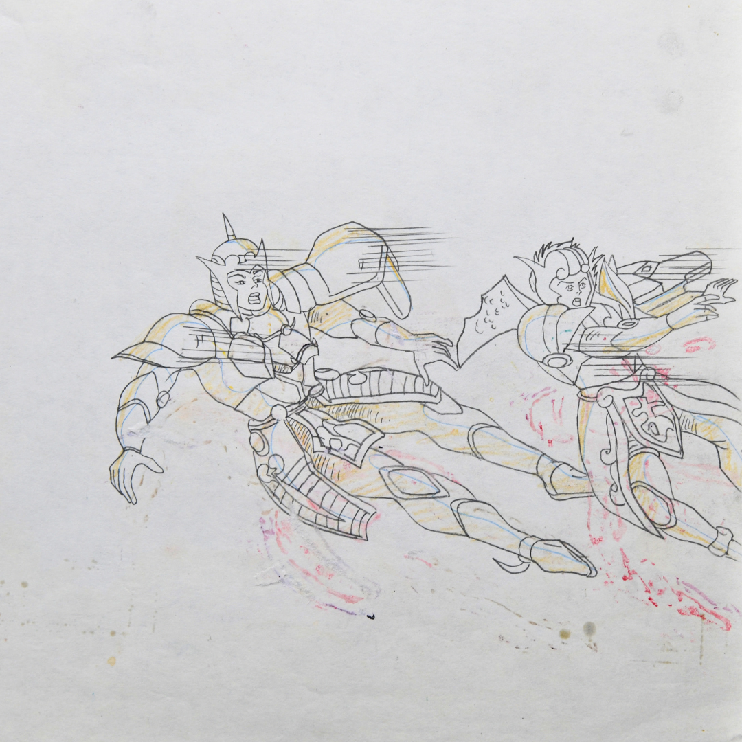 Full matching Kenya and Renge original production douga from Shurato