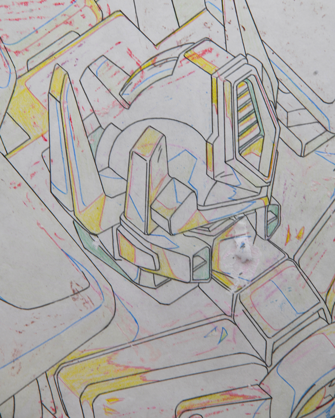 Big Convoy cel full composition